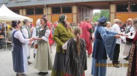 2014 Eggersdorf Historisches Dorffest - beim Bauernvolk
